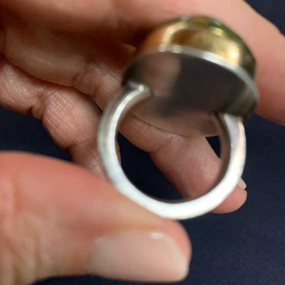 Jamie Joseph Green Druzy with Diamond - Picture 5 of 8